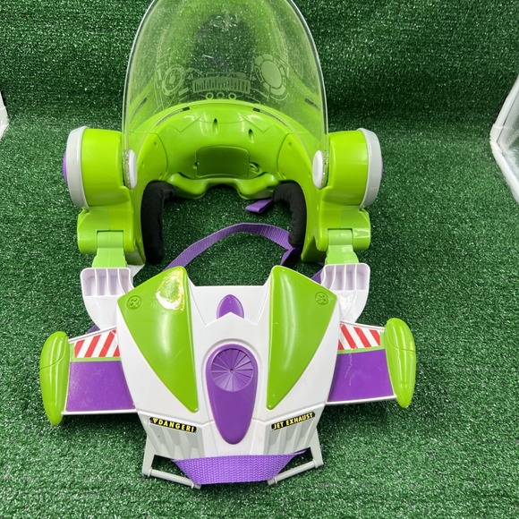 Mattel Toy Story 4 Buzz Lightyear Space Ranger Armor Helmet Tested & Working